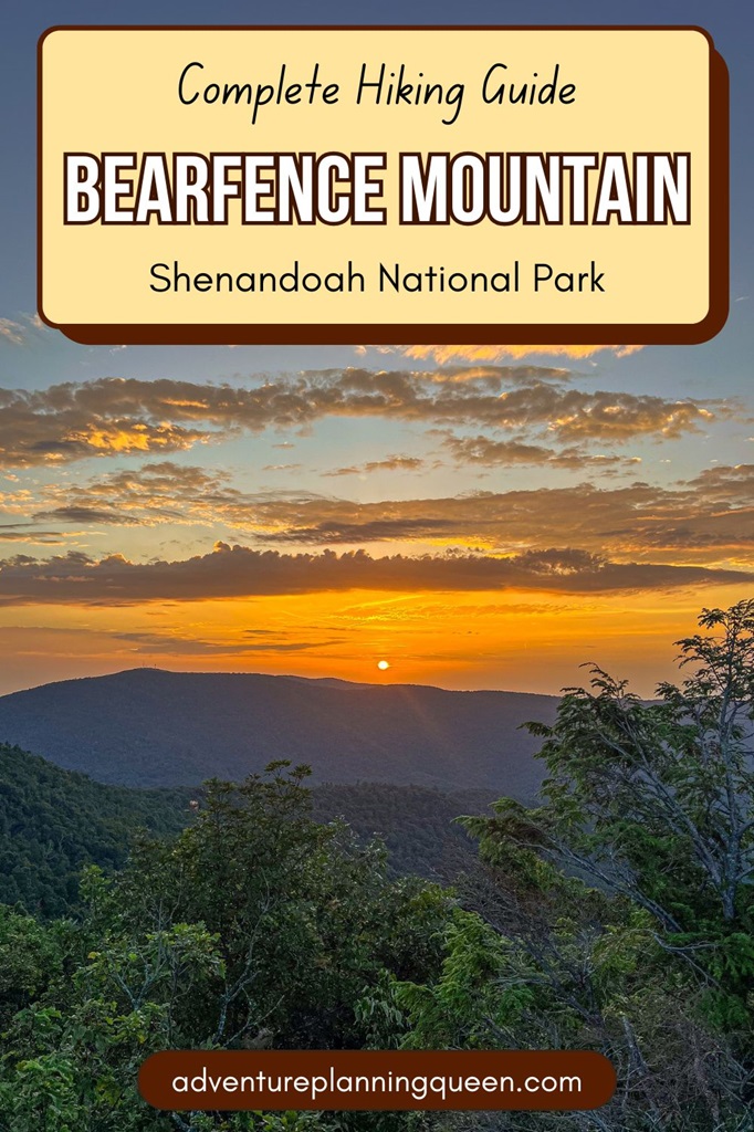 This blog post is a complete hiking guide about Bearfence Mountain in Shenandoah National Park.