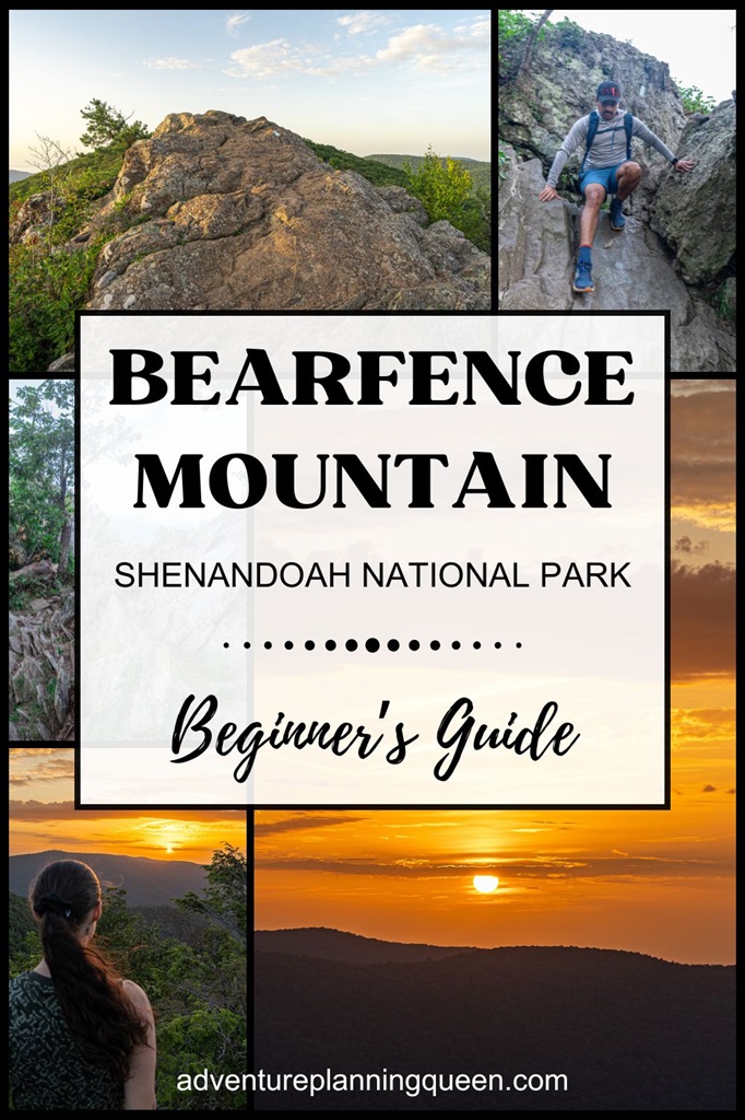 This blog post is a beginner's guide about hiking Bearfence Mountain in Shenandoah National Park.