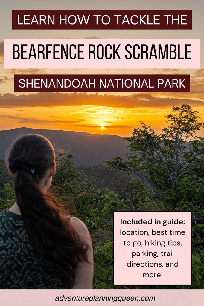 This blog post is about learning how to tackle the Bearfence Rock Scramble in Shenandoah National Park.