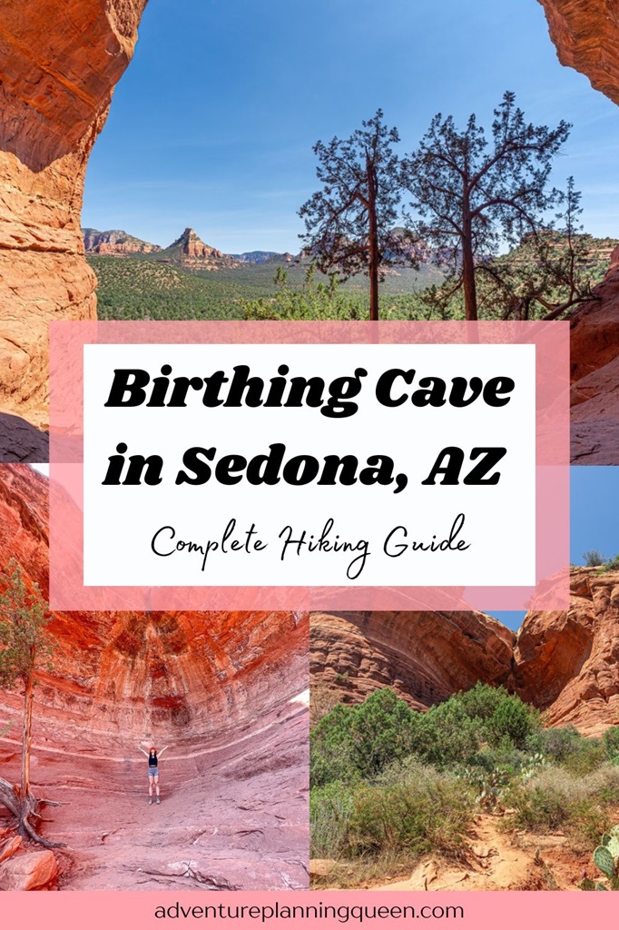 This blog pos is a complete hiking guide about the Birthing Cave Sedona.