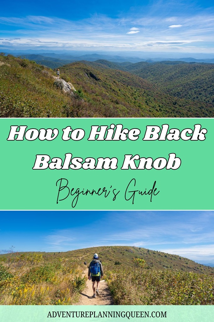 This blog post is a beginner's guide on how to hike to Black Balsam Knob in North Carolina.