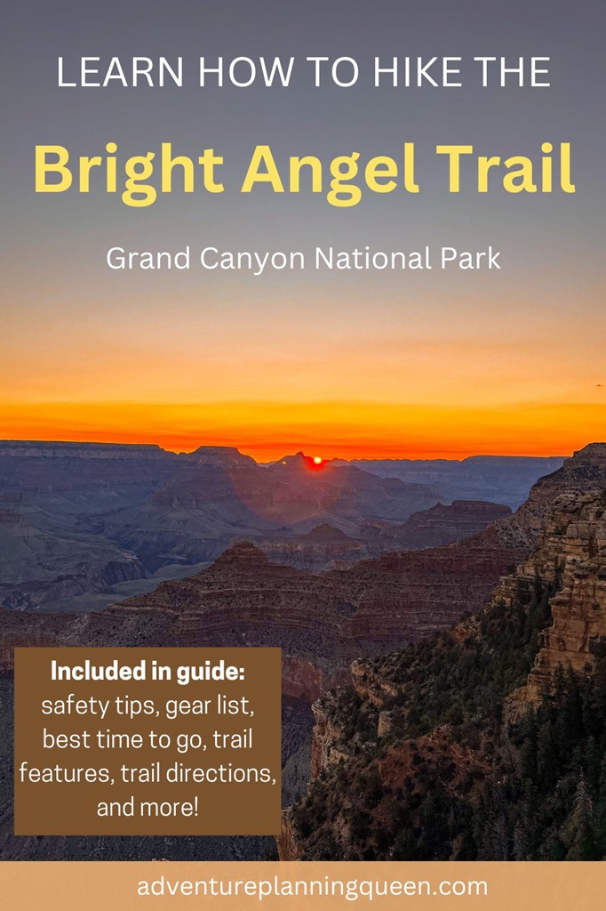 Learn how to hike the Bright Angel Trail in Grand Canyon National Park.