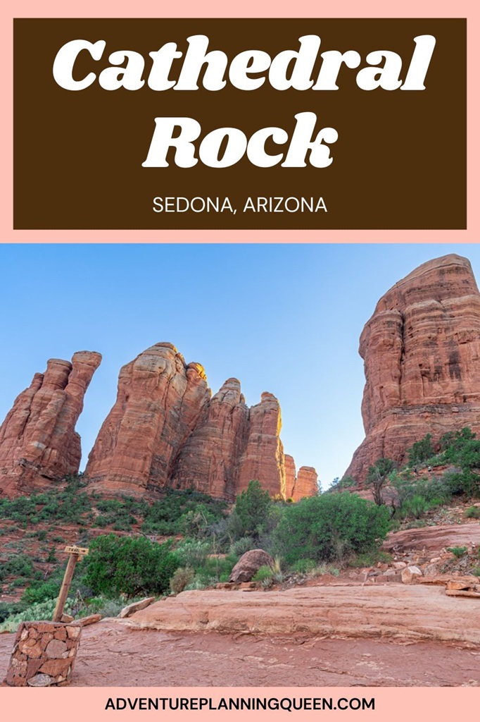 This blog post is about hiking the Cathedral Rock Trail in Sedona, Arizona.