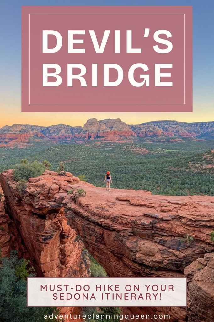 This blog post is about Devil's Bridge Sedona.