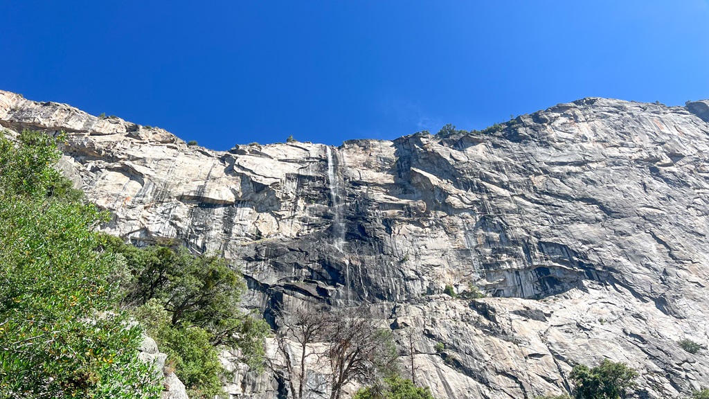 Tueeulala Falls located in Hetchy Hetchy near Wapama Falls.