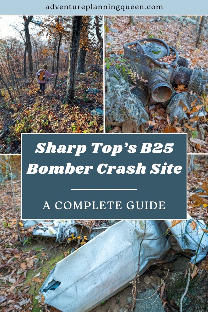 This blog post is a complete guide on how to find Sharp Top's B25 bomber crash site.