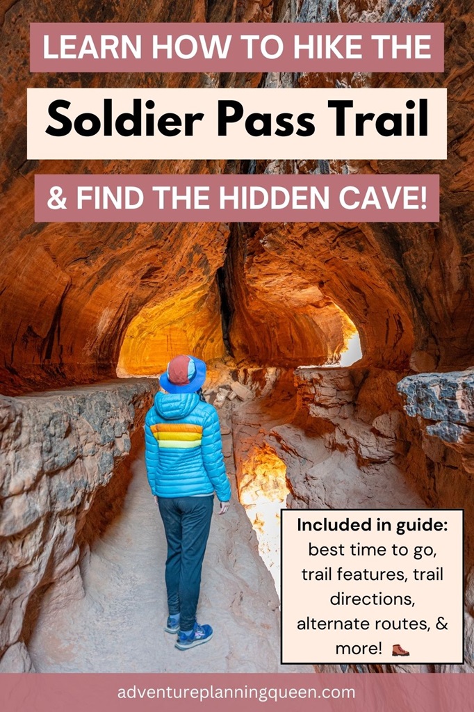 This blog post is an ultimate guide on how to hike the Soldier Pass Trail in Sedona and find the Soldier Pass Cave.