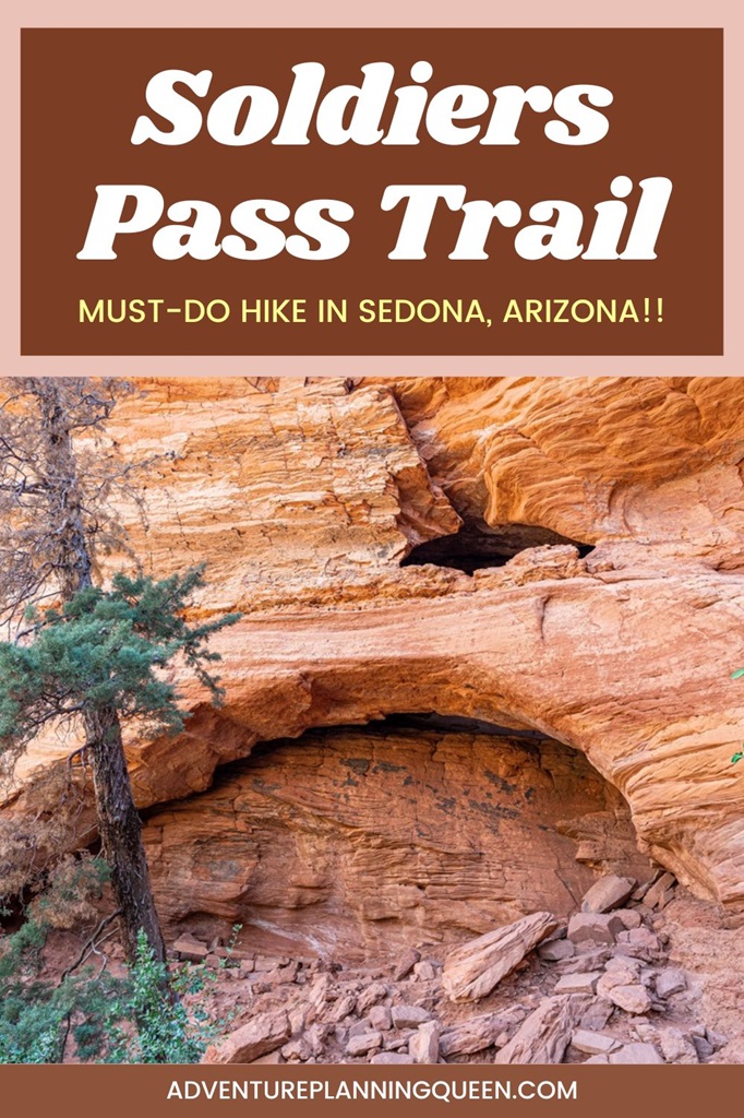 This blog post is about hiking the Soldiers Pass Trail in Sedona, Arizona.