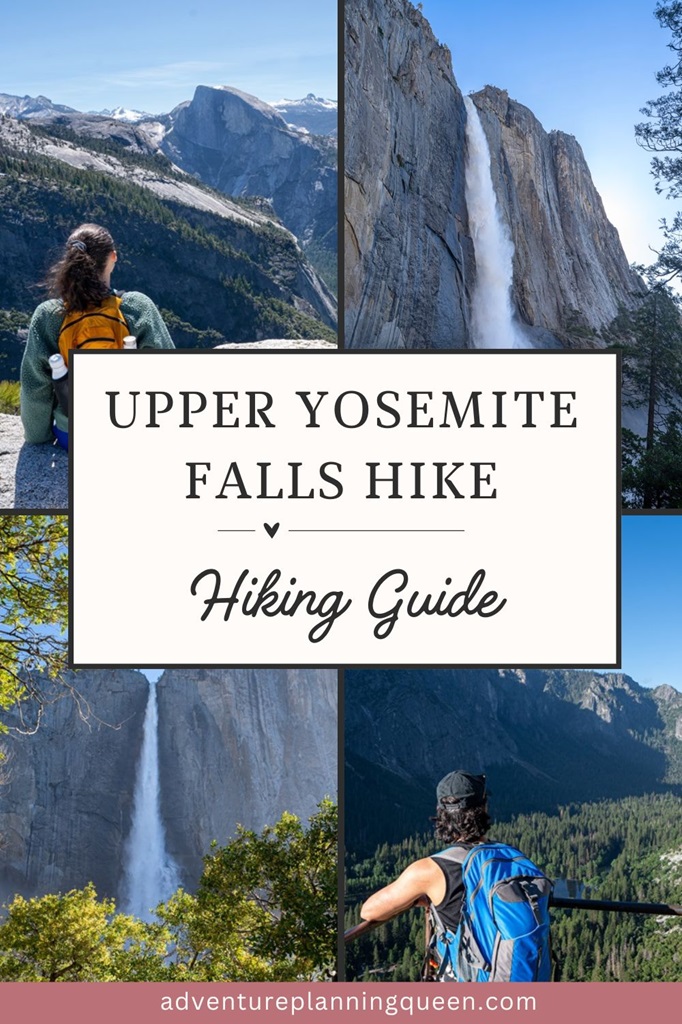 This blog post is about the Upper Yosemite Falls hike.