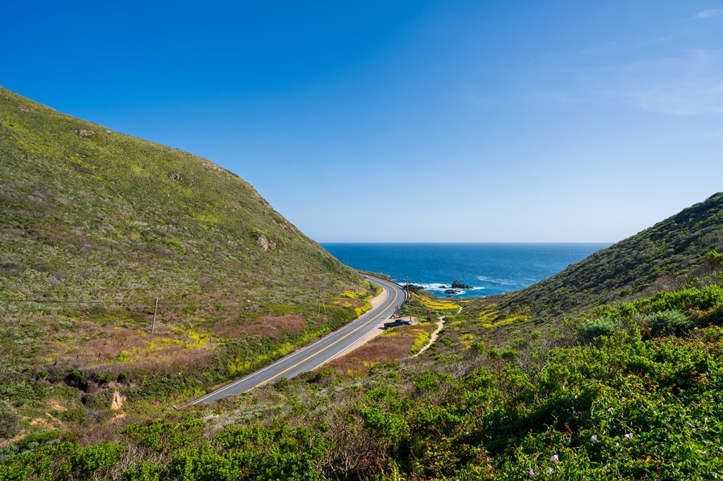 Views from the Soberanes Point and Whale Peak Trail in  Garrapata State Park.