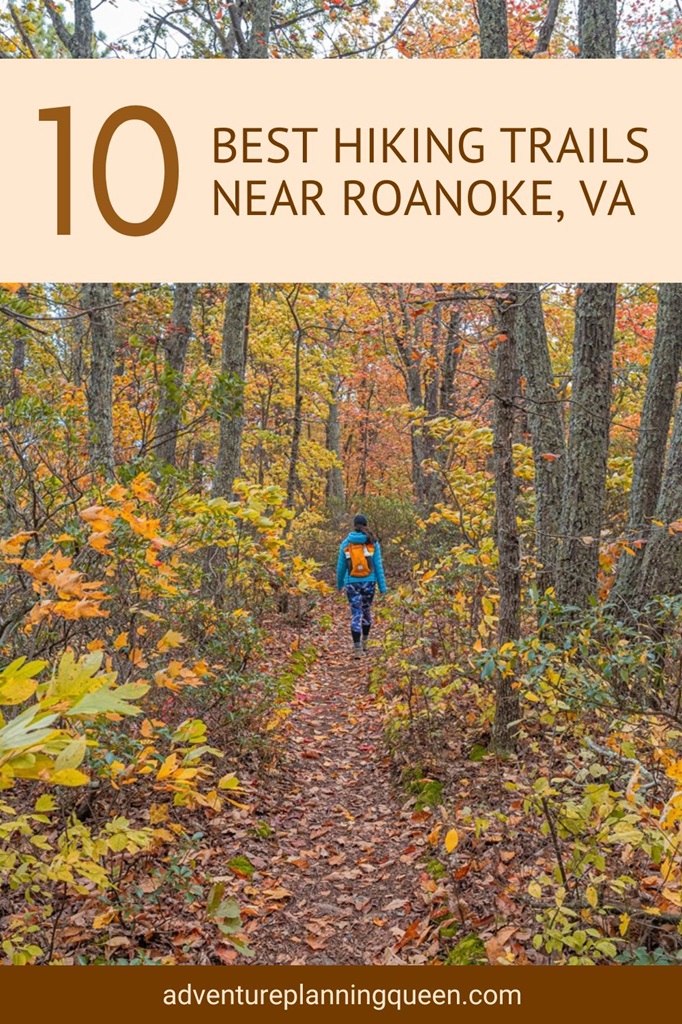 This blog post is about the 10 best hiking trails near Roanoke, VA.