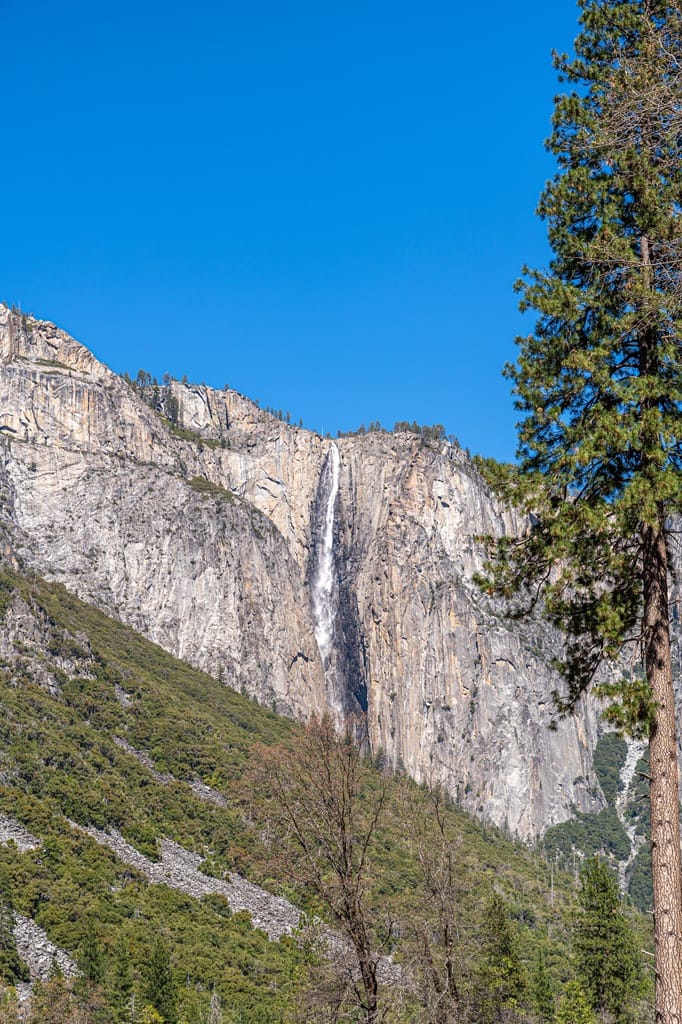 Ribbon Fall in Yosemite National Park.