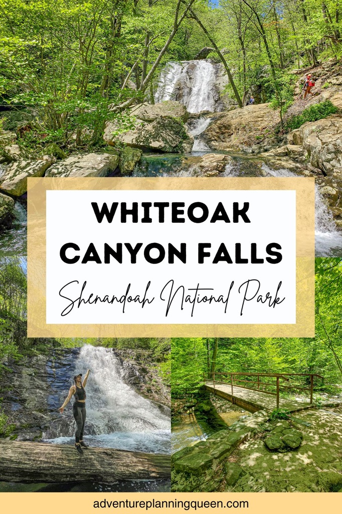 This blog post is about hiking Whiteoak Canyon Falls in Shenandoah National Park.