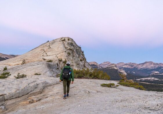 Lembert Dome hike in Yosemite National Park.