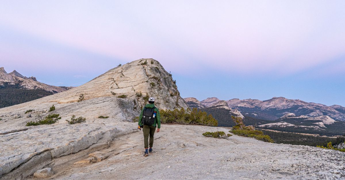 Lembert Dome hike in Yosemite National Park.