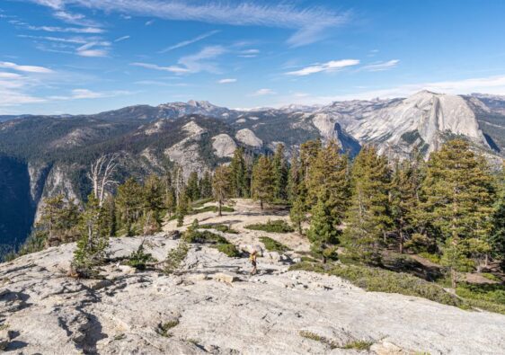 Sentinel Dome and Taft Point in Yosemite.