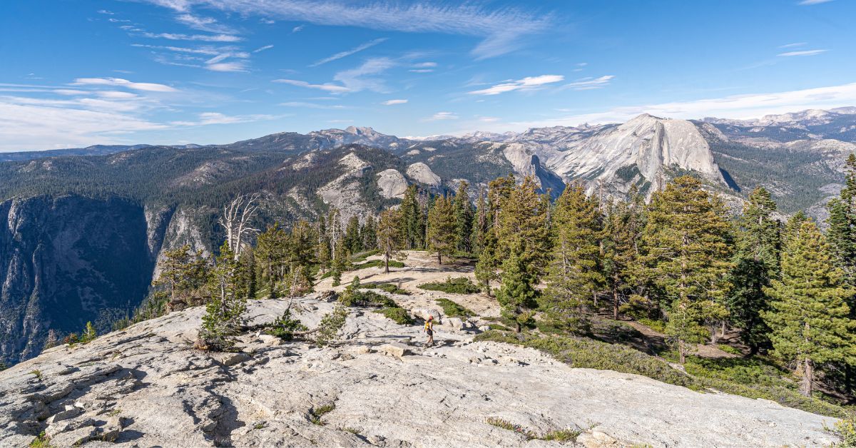 Sentinel Dome and Taft Point in Yosemite.