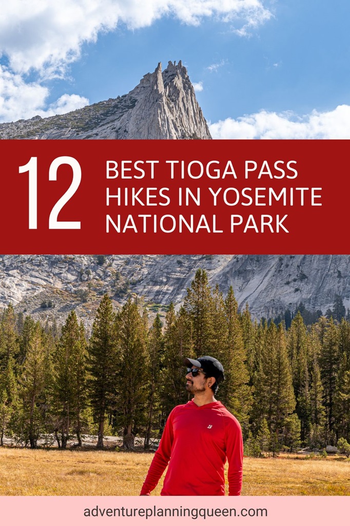 This blog post is about the best hikes in Tioga Pass in Yosemite.