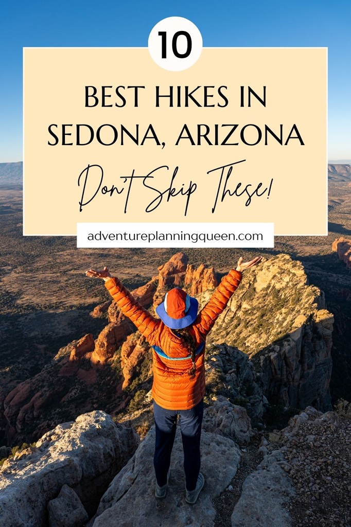 This blog post is about the best hikes in Sedona, Arizona.