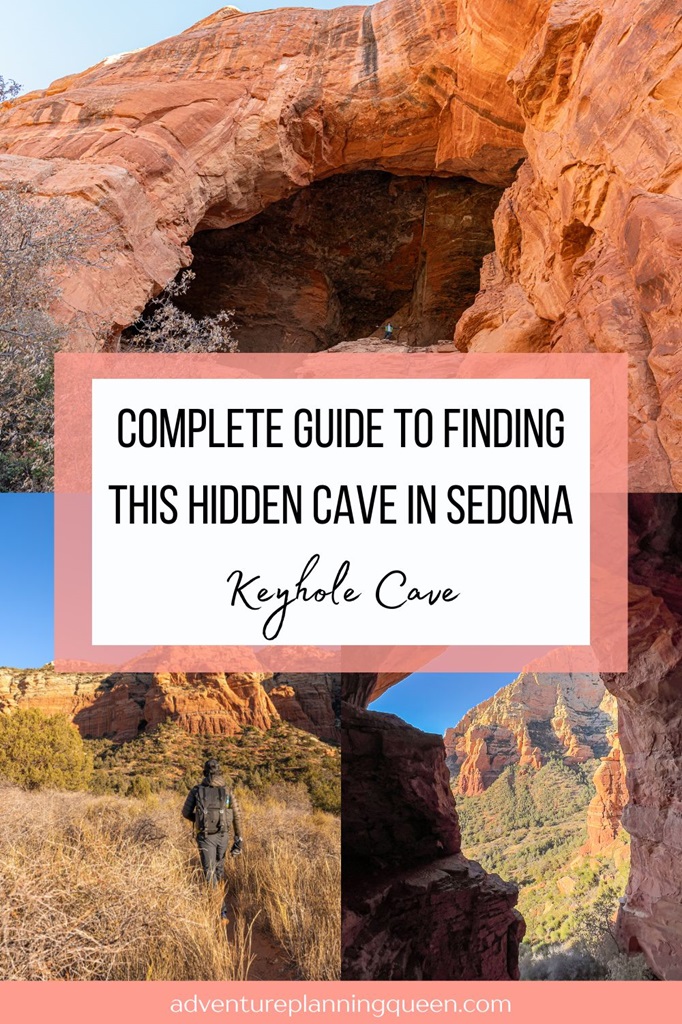 This blog post is a complete guide on how to find this hidden cave in Sedona - Keyhole Cave.