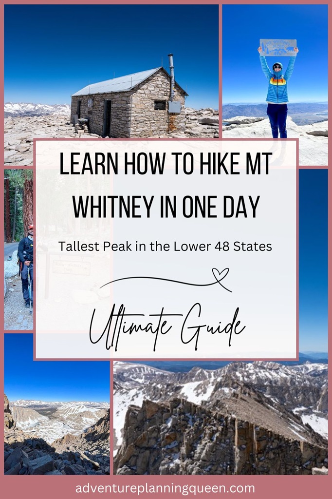 This blog post is an ultimate guide on how to hike Mt Whitney in a day.