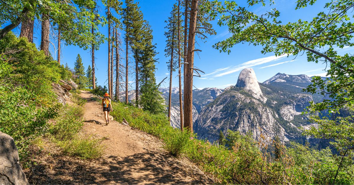 Panorama Trail in Yosemite National Park.
