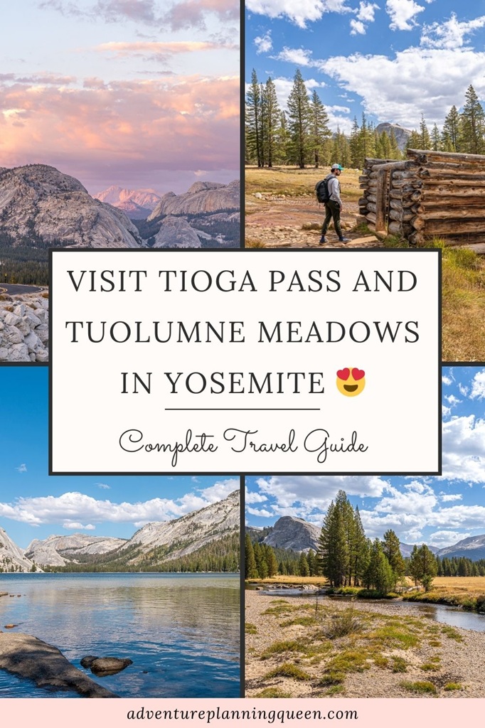 This blog post is a complete travel guide to visiting Tioga Pass and Tuolumne Meadows when Tioga Road is open.