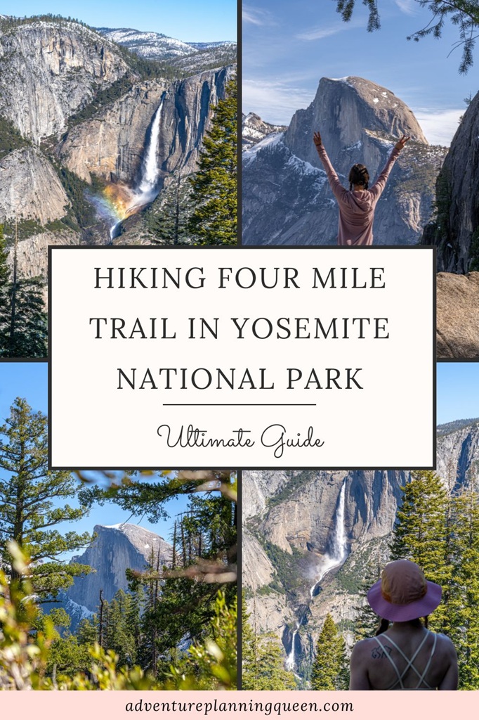 This blog post is an ultimate guide on hiking the Four Mile Trail in Yosemite National Park.