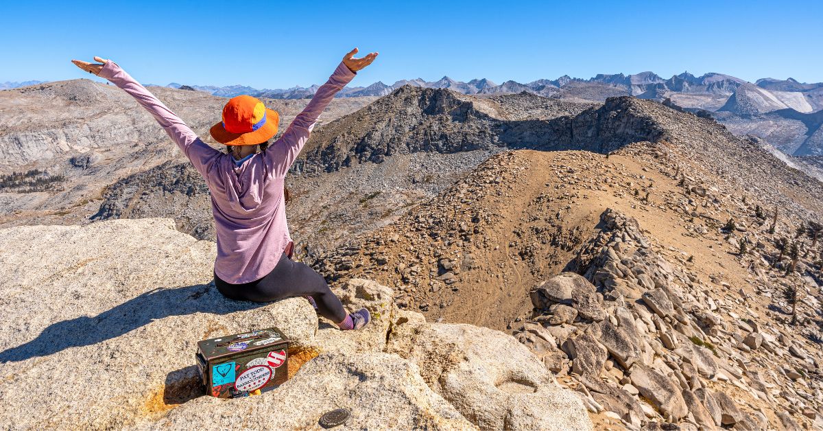 Alta Peak Trail in Sequoia National Park.