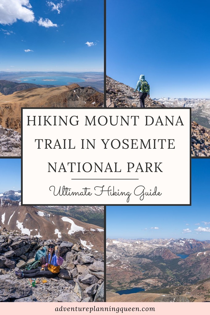 This blog post is an ultimate guide to hiking the Mount Dana Trail in Yosemite National Park.