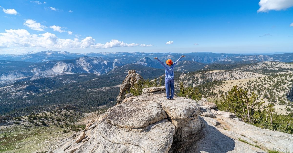Mount Hoffmann in Yosemite National Park.