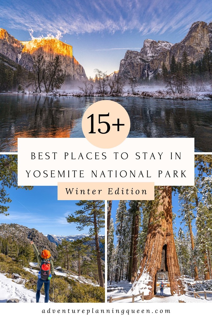 This blog post is about where to stay in Yosemite in winter.