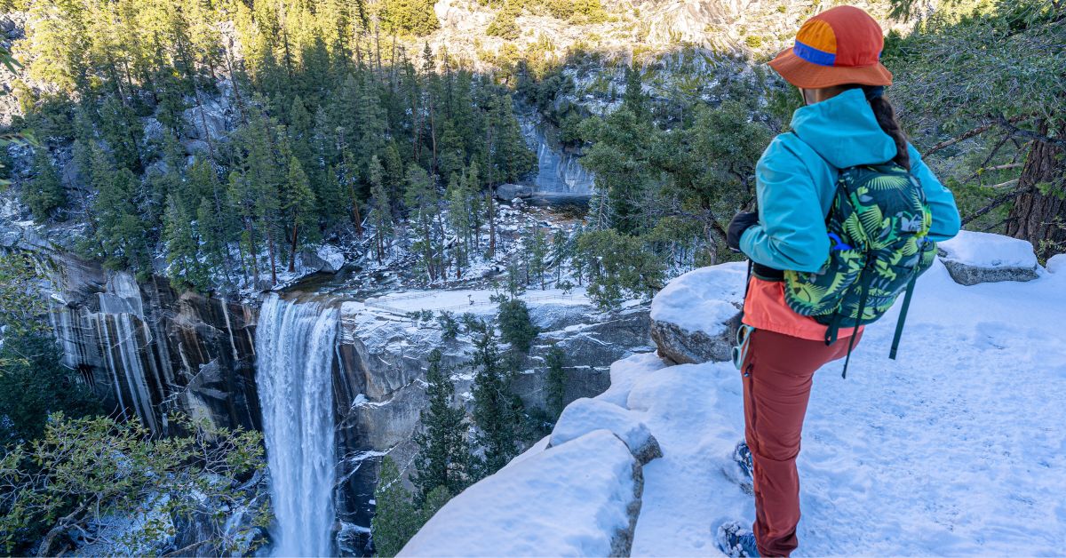 Visiting Yosemite in winter.