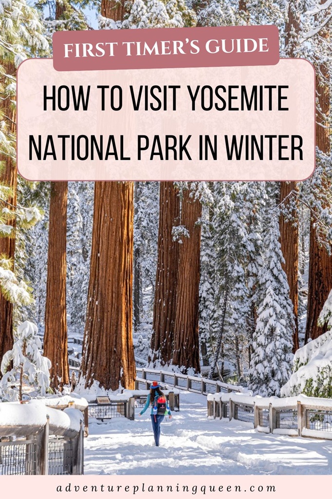 This blog post is a first-timer's guide to visiting Yosemite in winter.