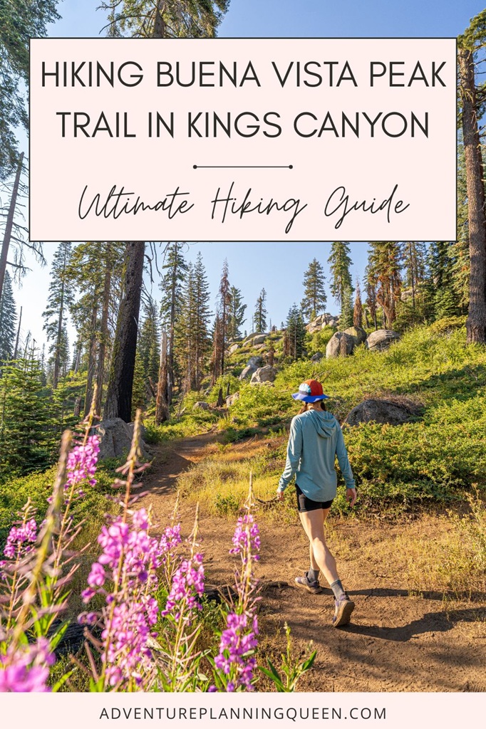 This blog post is an ultimate guide to hiking Buena Vista Peak in Kings Canyon National Park.