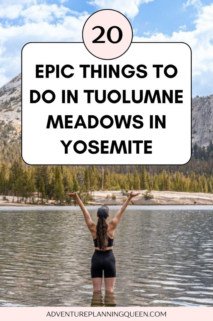 This blog post is a guide to the best things to do in Tioga Pass in Yosemite National Park.