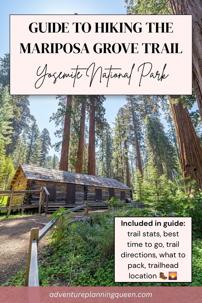 This blog post is a complete guide to hiking the Mariposa Grove Trail in Yosemite National Park.