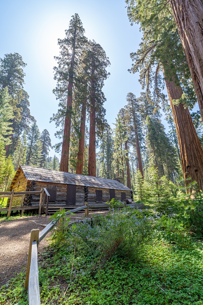 Mariposa Grove Cabin in Yosemite National Park.